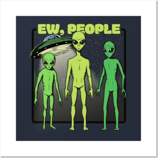 Resistance is Futile: Join the Alien Revolution with the Ew, People movement Posters and Art